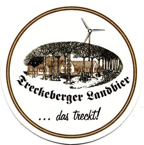haltern re-nw treckeberger rund 1a (205-treckeburger landbier-schwarzbraun)